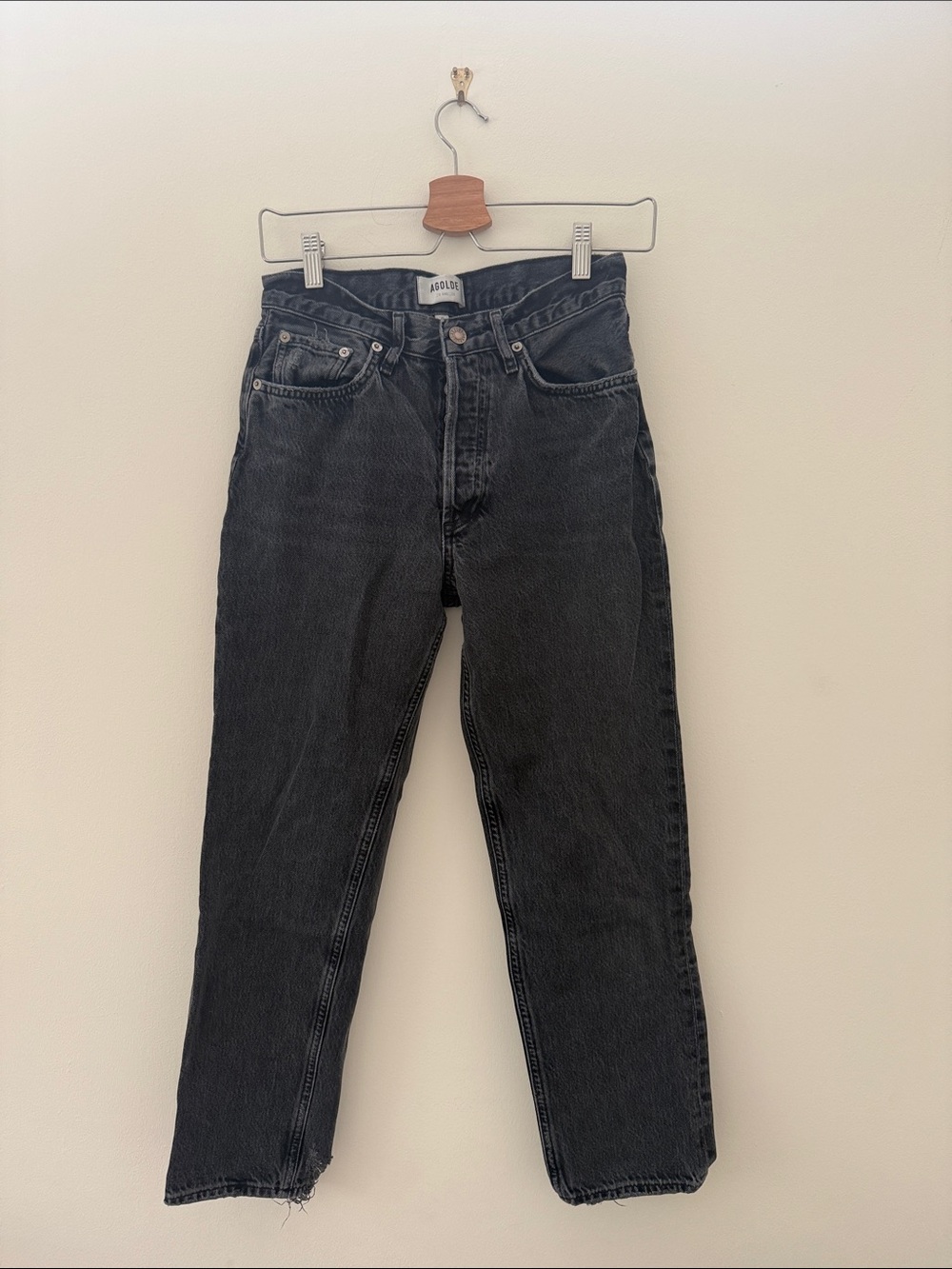 AGOLDE Lana Straight Leg Jeans